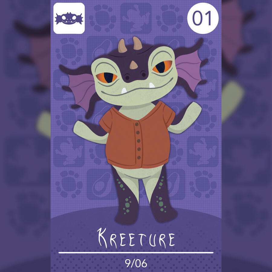 Kreeture "Faux-miibo" Card