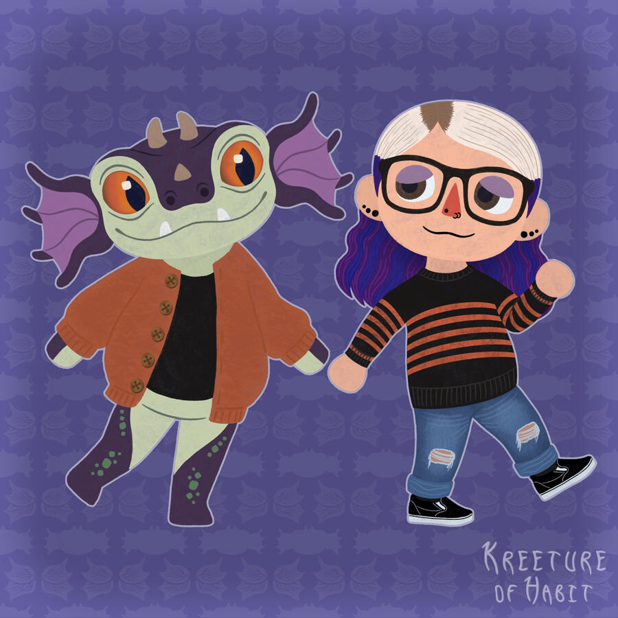 Kreeture and Me - ACNH Style